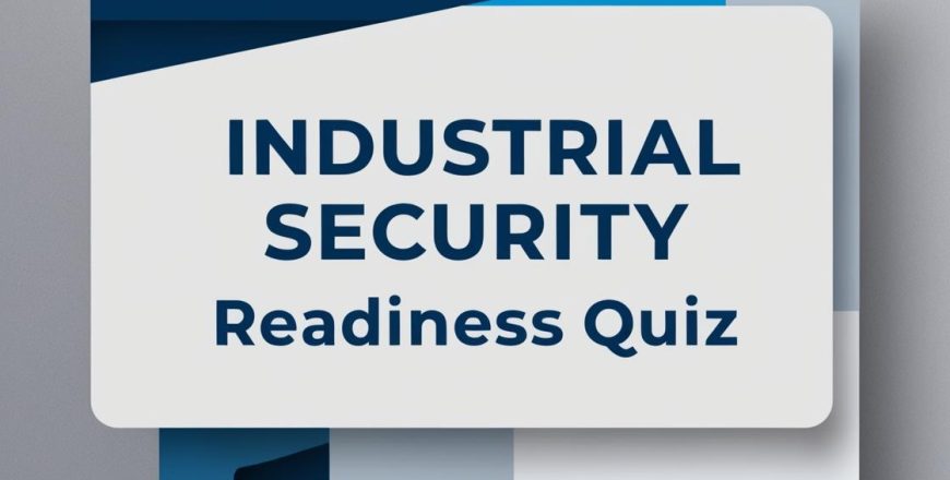 Create an online course card called_ Industrial Security Readiness Quiz